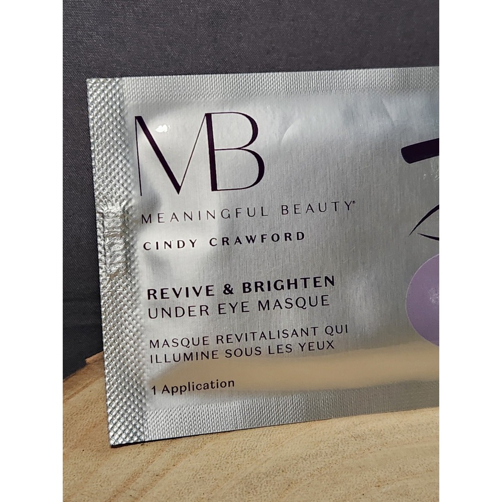 Meaningful Beauty Revive‎ & Brighten Under Eye Masque Cindy Crawford Sealed - Picture 2 of 5